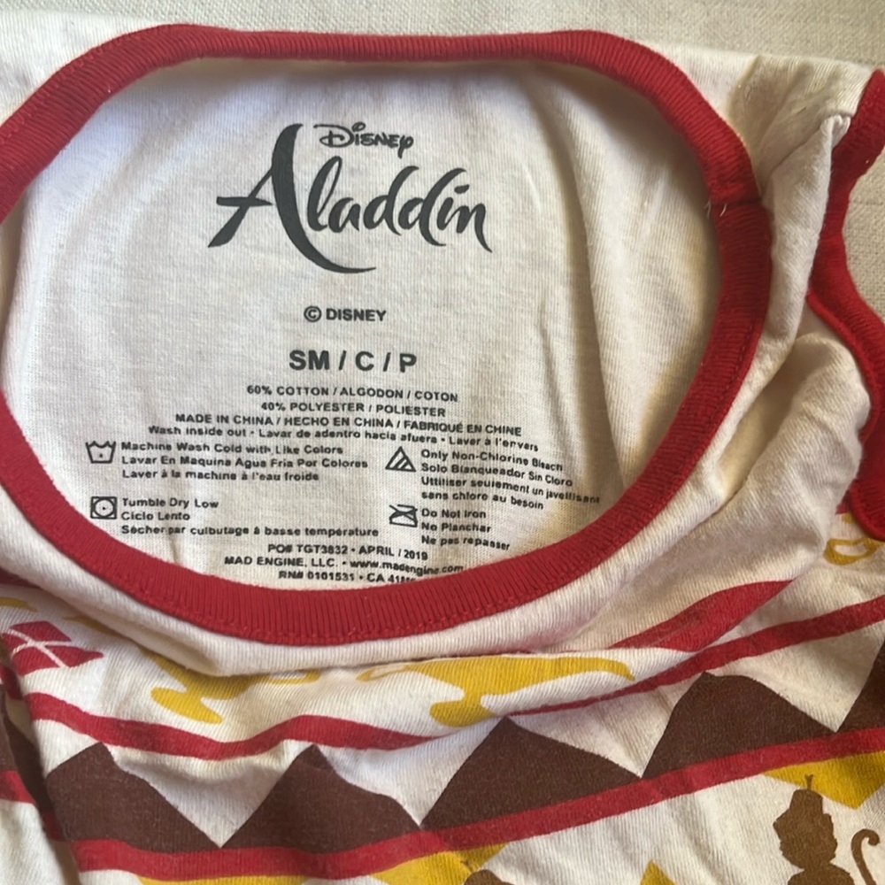 Adorable Aladdin tank for kids